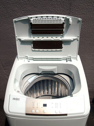⑤　ハイアール 7kg 全自動洗濯機 JW-K70M ☆2018年製
