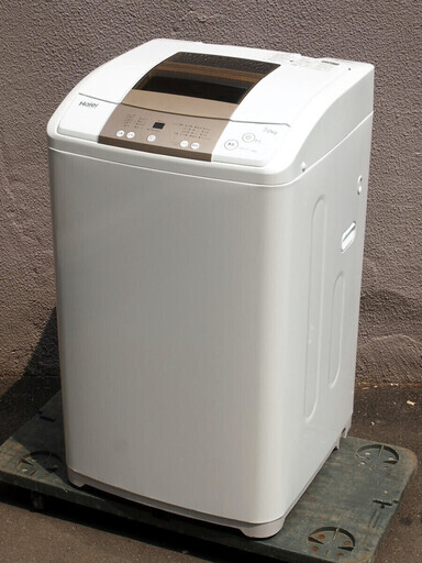 ⑤　ハイアール 7kg 全自動洗濯機 JW-K70M ☆2018年製