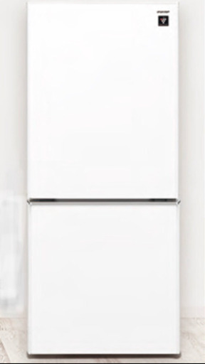 SHARP 冷蔵冷凍庫 SJ-GD14C-W 単身 一人暮らし