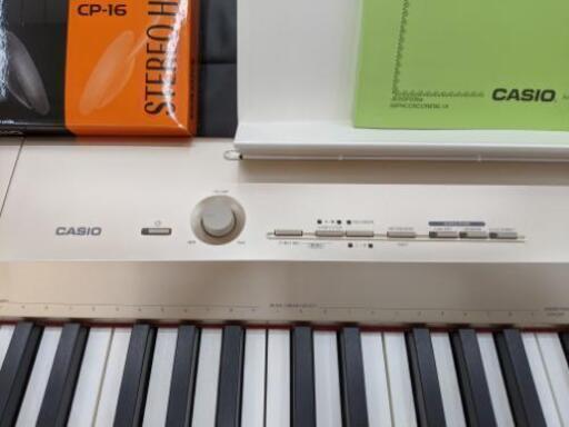 電子ピアノ カシオ 2016年製 privia PX-160 スタンド付（CS-53P）本体ケースあり 着払い可★自社配送時【安心の3ヶ月保証★送料に設置込】