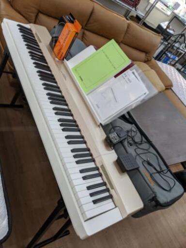 電子ピアノ カシオ 2016年製 privia PX-160 スタンド付（CS-53P）本体ケースあり 着払い可★自社配送時【安心の3ヶ月保証★送料に設置込】