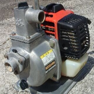 ポンプ エンジン付き　25mm  33ccエンジン　三菱製　実働 !!  整備済み !! ポンプ エンジン付き 25mm 33ccエンジン 三菱製 実働 !! 整備済み !!