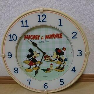 5月末終了 ミッキー&ミニー ディズニー掛け時計