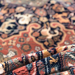 ベルギー製 100%ウール ウィルトン織 ペルシャ絨毯柄 350×250cm