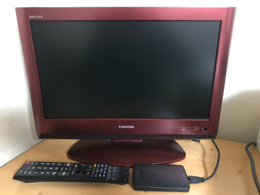 RegzaTV19型と録画用1TB付　中古