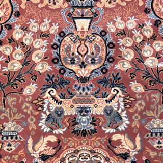 ベルギー製 100%ウール ウィルトン織 ペルシャ絨毯柄 350×250cm ②