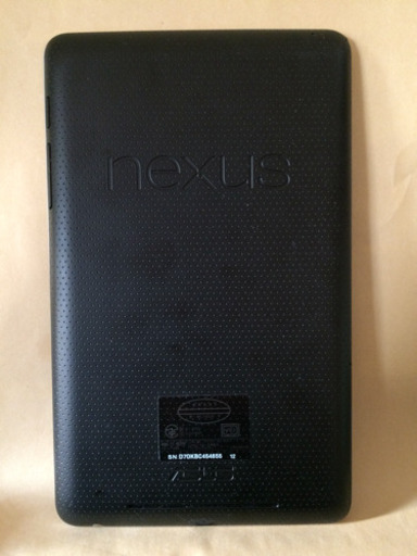 タブレット リモートワークなどに nexus7 3g wifi