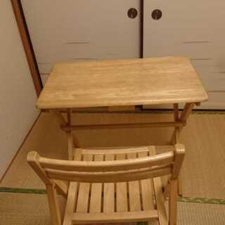 テーブル　机　チェア　椅子　セット　折りたたみ式　折り畳み式