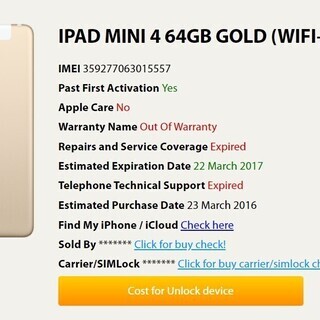 (最終値下げ)iPad mini 4 64G ゴールド  cel...