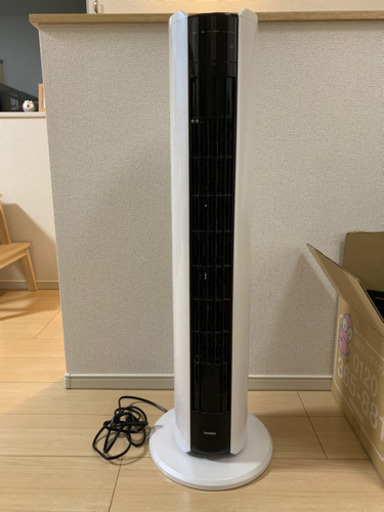 【お取引決定】ツインバード タワーファン 白