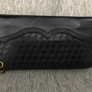 Calee EMBOSS LEATHER  WESTERN WALLET 財布