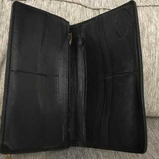 Calee EMBOSS LEATHER  WESTERN WALLET 財布