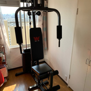 ホームジム　負荷80kgまで　ほぼ未使用
