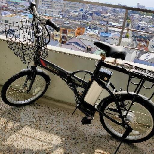 動作確認済み! フル電動自転車 E-BIKE 20W-1801 定価49800 モペット 折り畳み式