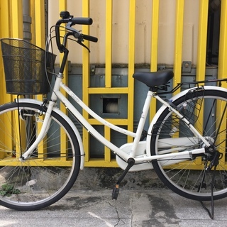 中古自転車ホワイトシティサイクル 26インチ