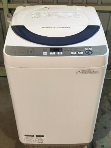 取引中☆SHARP全自動洗濯機5.5kg2016年製☆