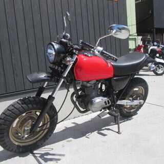★9万円！エイプ50　AC16　前後タイヤバリヤマ！実動車★ホンダ　APE　赤