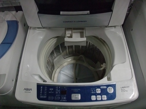 R0890) アクア AQW-S70A 2012年製! 洗濯機 洗濯容量7kg 店頭取引大歓迎♪