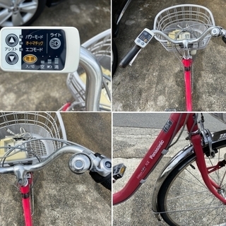 Panasonic 3.1AH 電動アシスト自転車 大阪府以内無料発送 W26