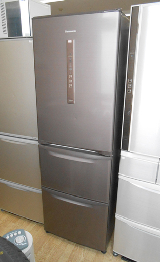 冷蔵庫 3ドア 365L 大型 2016年製 パナソニック NR-C37EM-T エコナビ
