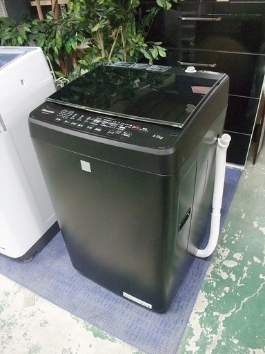 R0908) ハイセンス HW-G55E5KK ブラック　2017年製! 洗濯容量5.5kg 洗濯機 店頭取引大歓迎♪