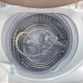R0909) シャープ ES-GE7A-N 2017年製! 洗濯機 洗濯容量7kg 店頭取引大