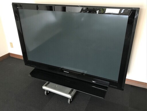 値下げしました！Panasonic 65インチ VIERA デジタルハイビジョンプラズマテレビ ２００８年製 TH-65PZ750SK 3.1chラックシアター SC-HTR500