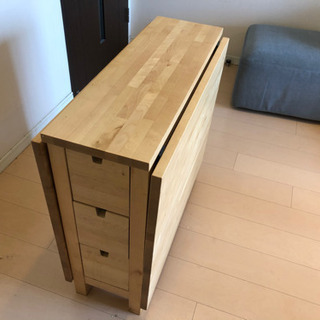 半額】イケア拡張テーブルNORDENノールデン【IKEA】