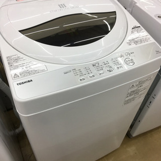 TOSHIBA 風乾燥つき 5kg洗濯機 AW-5G6 2018年製