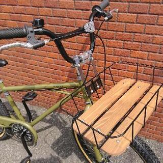 ご好評につき、終了させて頂きました。【新車/Welbycycle/backpacker.609/ﾏｯﾄｶｰｷ】ジモティー大・大・大特価!!!!! ご好評につき、終了させて頂きました。【新車/Welbycycle/backpacker