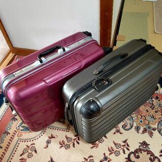 スーツケース(Mサイズ)2個