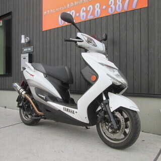 ★シグナスＸ　ＳＥ44Ｊ　シグナス　セル1　快調です！ビームスマフラー！2013年モデル！国内 ☆シグナスX SE44J シグナス セル1 快調です！ビームスマフラー