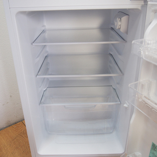 配達設置無料！ 美品 ホワイトカラー 121L 冷蔵庫 2017年製 DL15