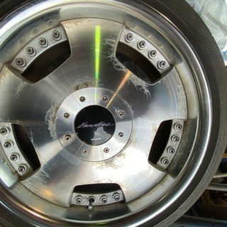 work  アルミ18インチ　　タイヤ付き