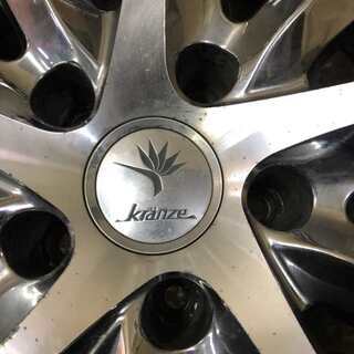 Weds kranze ウェッズ クレンツェ ヴィシュヌ 社外 20インチ 4本 8.5J5HPCD114.3+33 アルファード ヴェルファイア等　(VHC60) クレジットカード QR決済可能