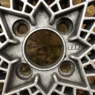 SSR Speed Star Star Formula 社外ホイール 15インチ 2本 7J4HPCD114.3約+10 メッシュ 深リム 希少 旧車ホイール　(VHI70) クレジットカード QR決済可能