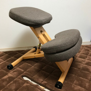 宮武製作所☆学習椅子 プロポーションチェア木製 姿勢が良くなる椅子