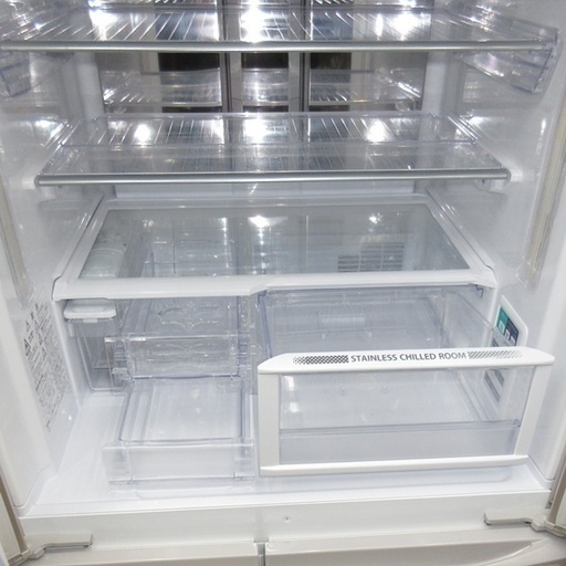 6ドア SHARP シャープ 440L 観音開き プラズマクラスター搭載 冷凍