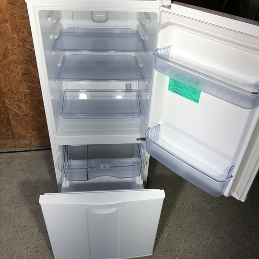 ハイアール　２ドア冷蔵庫１３８L  白