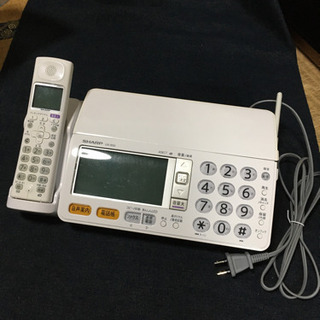 FAX・子機付き電話　SHARP UX-850
