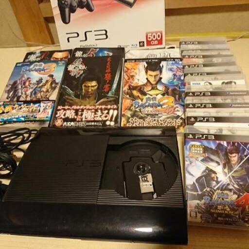 プレステ3本体　ソフト11本 PlayStation 3 ソフト11本 PlayStation 3 ソフト11本 プレステ3 ソフト