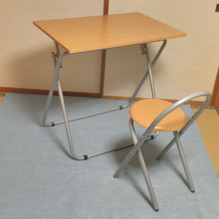 折り畳み式テーブル・チェアセット