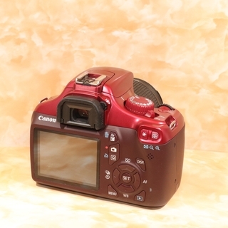 希少な赤色★　Canon　Kiss　X50　レンズセット 一眼レフ　スマホ転送 希少な赤色☆ Canon Kiss X50 レンズセット 一眼レフ スマホ転送 希少