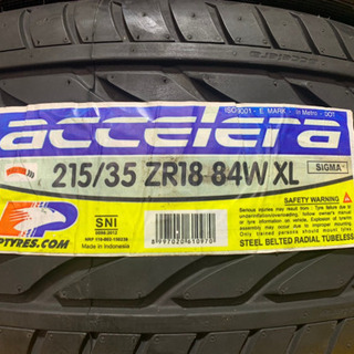 残り6本 新品215/35R18、2本価格
