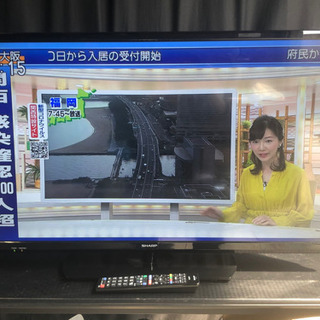 2016年製　SHARP シャープ 32V型 液晶テレビ 液晶テレビ SHARP AQUOS 32型 2016年製