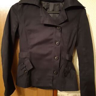 イタリア製の黒のジャケット