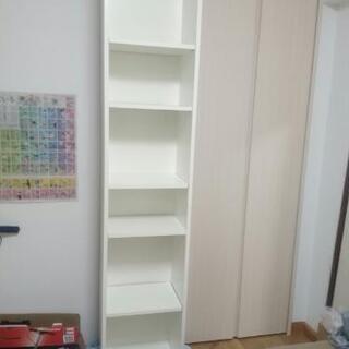 ［譲り先決定］本棚　(白 IKEA -  BILLY 幅40cm...