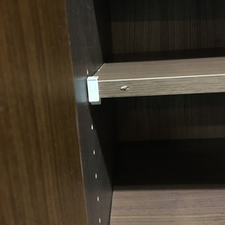 ディノス家具　シンプル　ワードローブ　ミラー付き収納棚