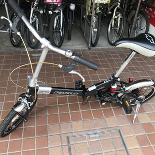 ★美品★16インチ　シボレー　折り畳み自転車　サスペンション付き　