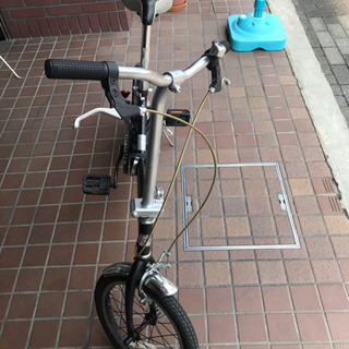 ★美品★16インチ　シボレー　折り畳み自転車　サスペンション付き